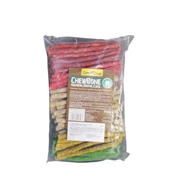 Gim Dog SNACK SZÍNES RUDAK 12,5 CM 100 DB