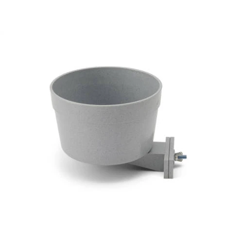 Savic Crock Giant - Itatótál (szürke) Ketrecre Rögzíthető (15x15x18cm)