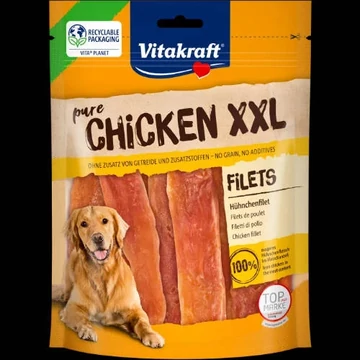 Vitakraft Chicken Filets XXL Chicken Fillet - Hutalomfalat(csirkemell)(250g)