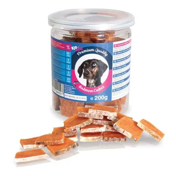 KidDog Premium Salmon Cubes - Jutalomfalat(lazac)(200g)