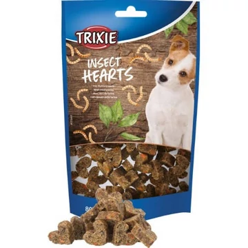 Trixie Insect Hearts With Mealworms - Jutalomfalat(monoprotein)(80g)