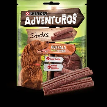Purina Adventuros Strips - Jutalomfalat(szarvas/vad)(90g)