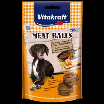 Vitakraft Meat Balls - Jutalomfalat(sertés,marha) Kistestű(80g)