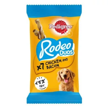 Pedigree Rodeo Duos - Jutalomfalat(csirke,bacon)(123g) 7db