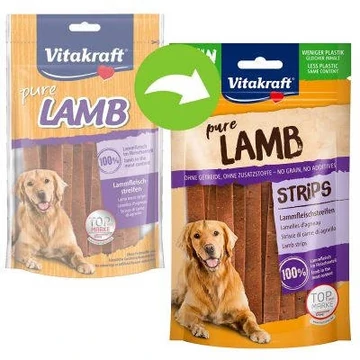 Vitakraft Pure Lamb Strips - Jutalomfalat(bárány)(80g)