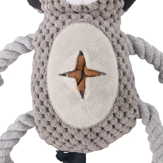 KING Plüss Mosómedve Falattartó Zsebbel