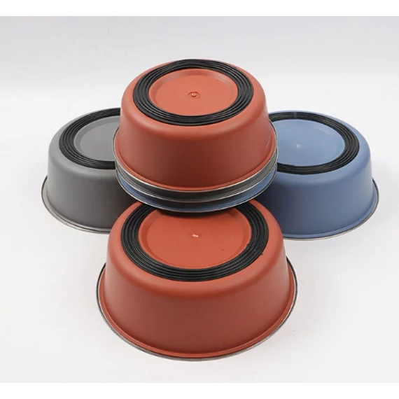 PetOasis PAWS Fémtál Tappancsmintás, 18cm