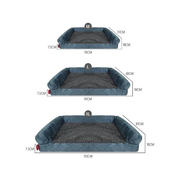 PetOasis Memóriahabos Kutyakanapé L