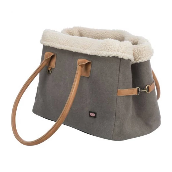 Trixie Rachel Carrier - Szállítótáska, Szürke/világos Barna (25x30x40cm ) Max:7kg-ig