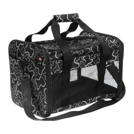 Trixie Adrina Carrier - szállítótáska, fekete (max:7kg) 26x27x42 cm
