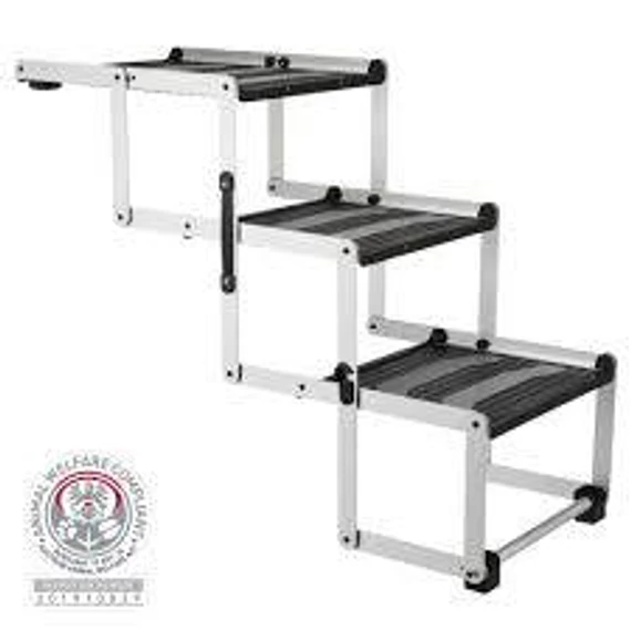 Trixie 3-step Folding Steps - 3 Fokos Lépcső (aluminium) 37cm-57cm-120cm/max.75kg