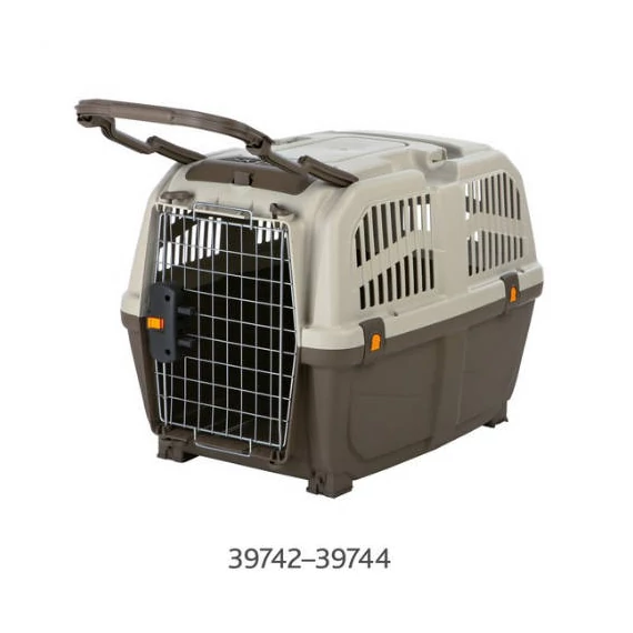 Trixie Transport Box Skudo - szállítóbox (tópszín) kutyák részére (max:35kg) 59x65x79cm (M)
