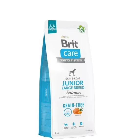Brit Care Grain-Free Junior Large Breed Gabonamentes LAZAC & BURGONYA