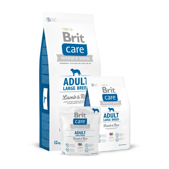 Brit Care Adult Large Breed Hipoallergén BÁRÁNY & RIZS