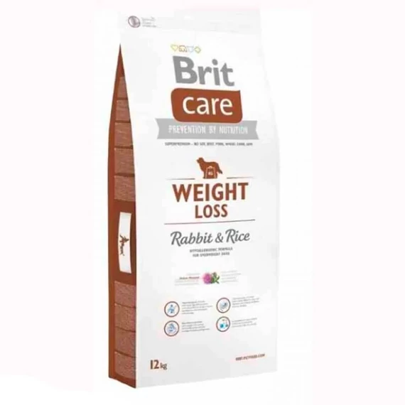 Brit Care Weight Loss Hipoallergén NYÚL & RIZS súlystabilizáló