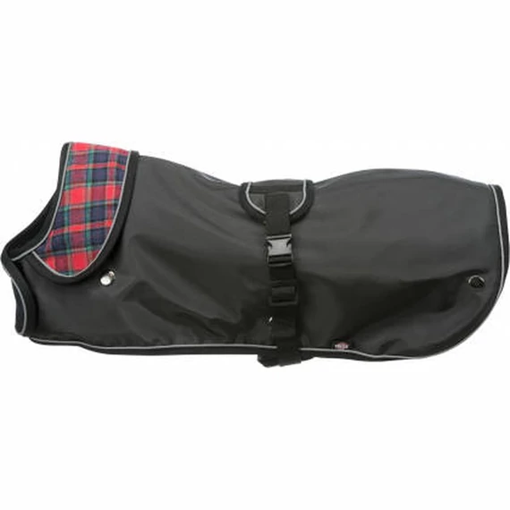 Trixie Hermy coat 2in1 - tacskó kabát (fekete,piros) tacskó jellegű kutyák részére 