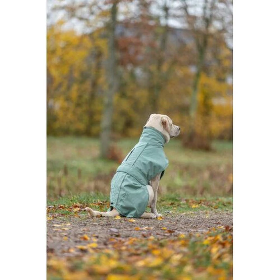 Trixie Dog raincoat Lunas - esőkabát (kék,ezüst) kutyák részére (M) 50cm