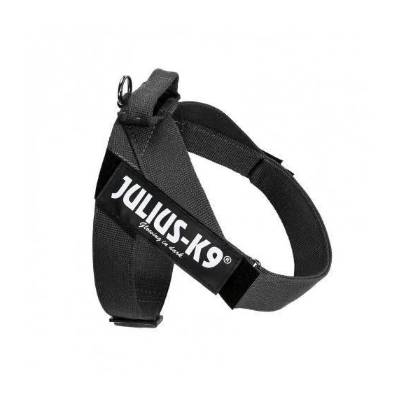 Julius K-9 Color&Gray IDC Hevederhám 1-es Méret (fekete) 61-80cm