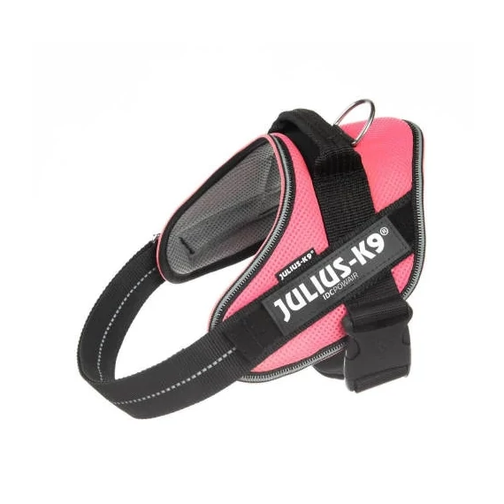 Julius K9 IDC Powair - Hám (pink, Felirattal) (M)
