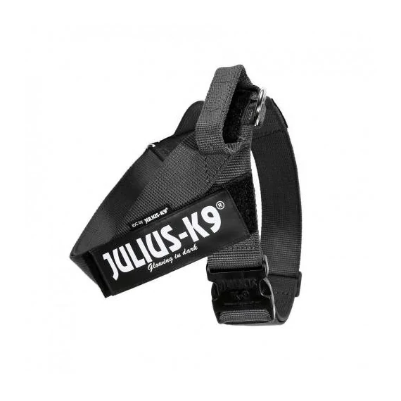 Julius K-9 Color&Gray IDC Hevederhám 3-as Méret (fekete) 84-113cm