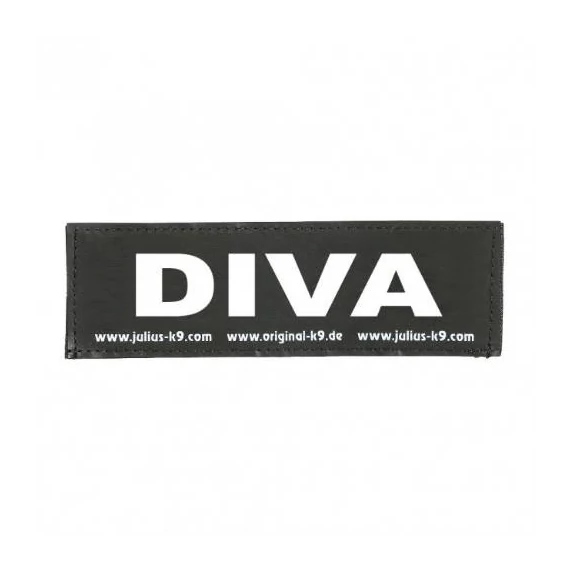 Julius K9-DIVA felirat hámhoz kutyák részére