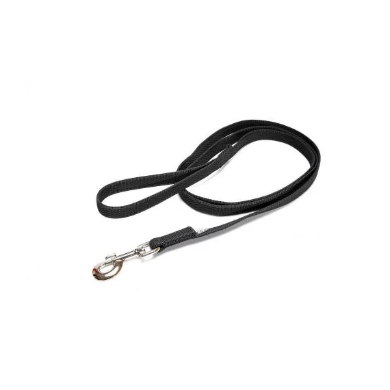 Julius K-9 Color&Gray - Póráz (gumis,fekete-szürke) (20mm/2m)