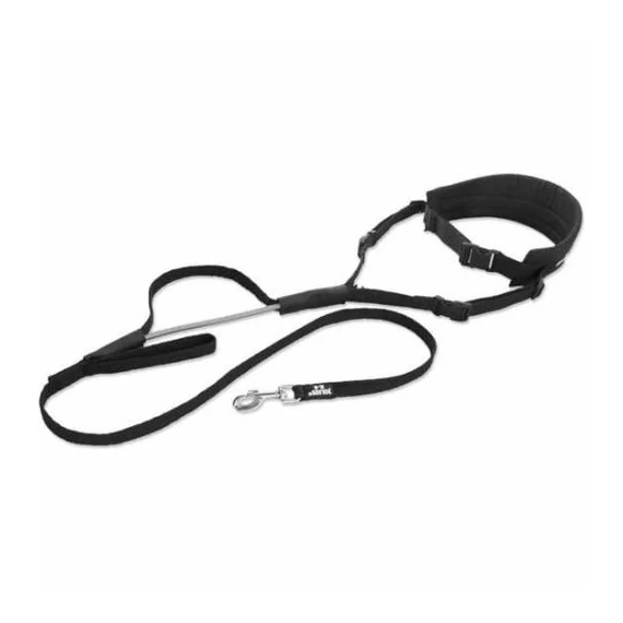JK9 Jogging öv gumipórázzal, 15-25kg