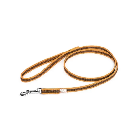 Julius K-9 Color&Gray - Póráz (gumis,narancs-szürke) (14mm/1,2m)