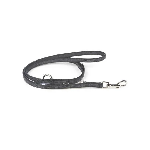 Julius K-9 Color&Gray póráz (fekete-szürke) 14mm/2,2m