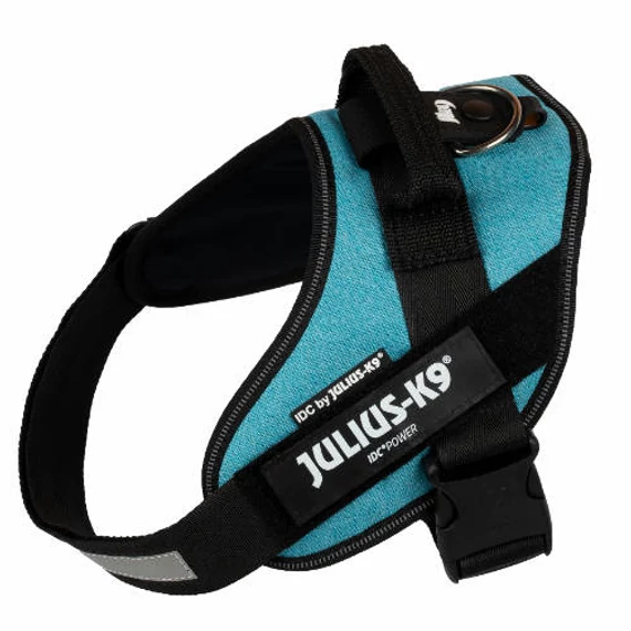 Julis-K9 Powerhám Felirattal, Méret 2 Türkizkék