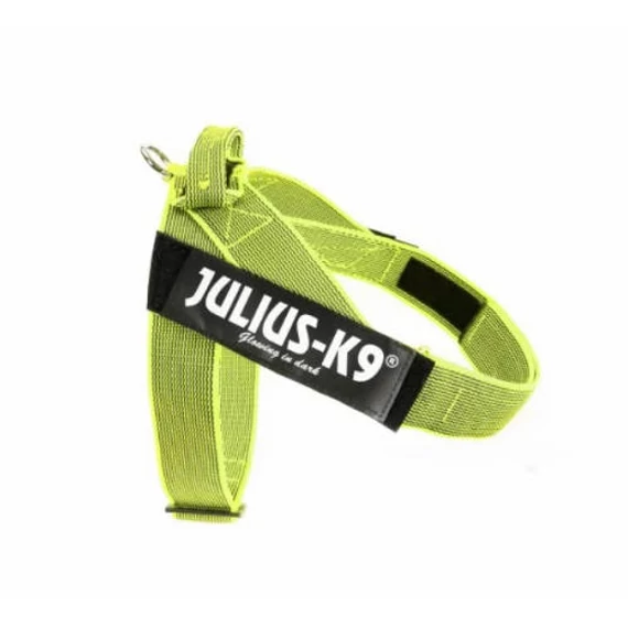 Julius-K9 Color&Gray IDC hevederhám, méret 2 neon, 67-97cm