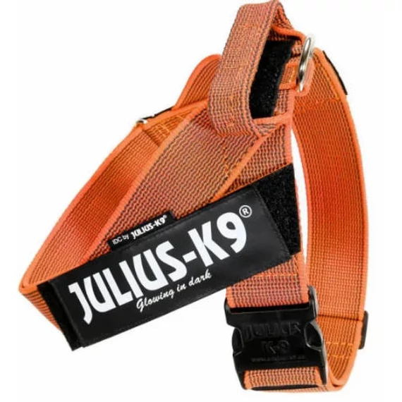 Julius-K9 Color&Gray IDC hevederhám, méret 2 narancs, 67-97cm