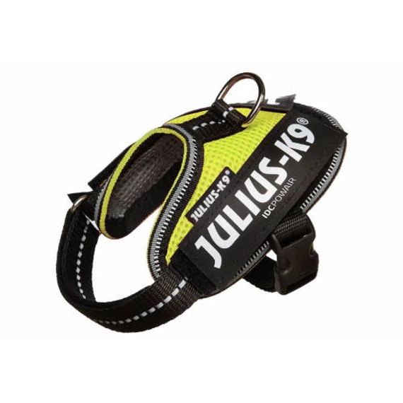 Julius-K9 IDC POWAIR kutyahám felirattal, méret 3XS neon