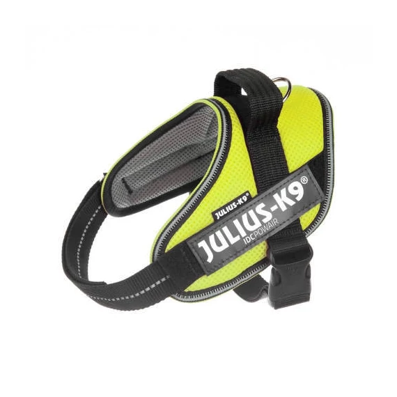 Julius-K9 IDC POWAIR Kutyahám Felirattal, Méret S Neon