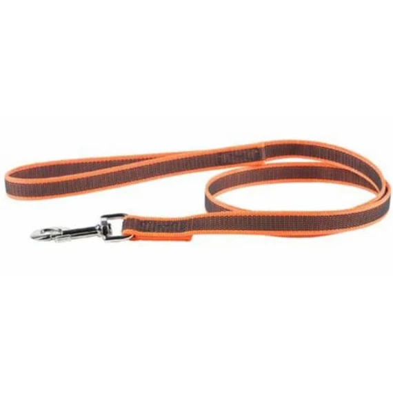 Julius-K9 POWAIR póráz 1,2m fogóval, nagy karabiner, narancs