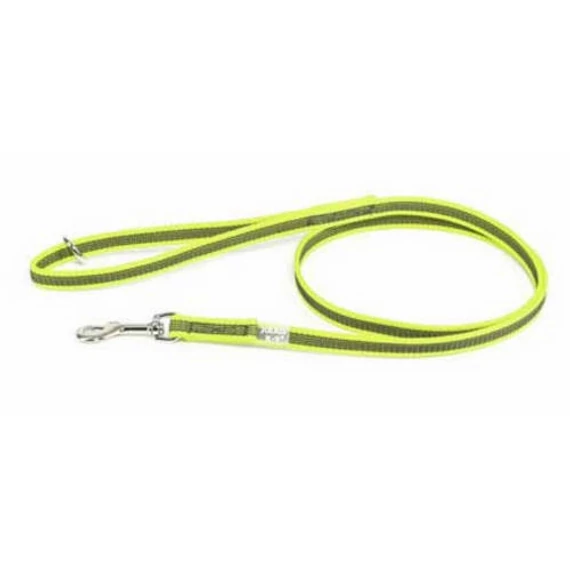 Julius-K9 Color&Gray gumis póráz, neon-szürke 14mm/1,2m