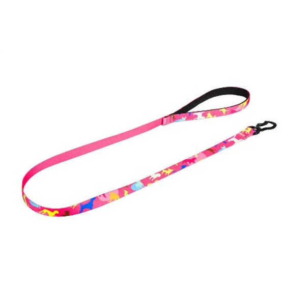 Julius-K9 MoreColor Basic 20mm Póráz, Mintás, Fogóval 1,2m Dogz