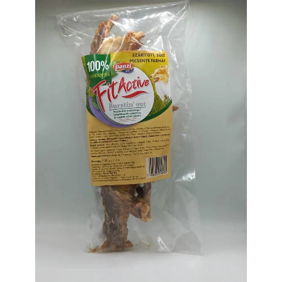 FitActive Snack - Jutalomfalat (szárított Sült Kacsafarhát)