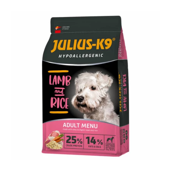 JULIUS-K9 ADULT HYPOALLERGENIC Lamb&Rice (bárány&rizs)