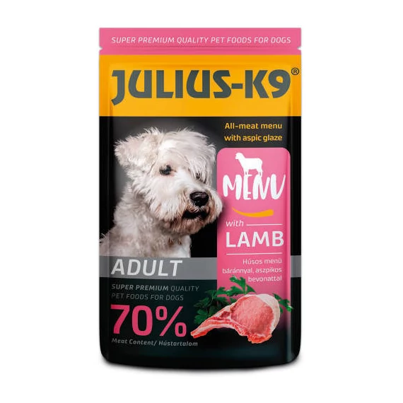 Julius-K9 Dog Adult Beef - Nedveseledel (bárány) Felnőtt Kutyák Részére (125g)