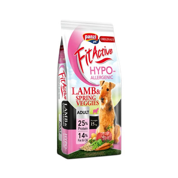FitActive ORIGINALS ADULT HYPOALLERGENIC Lamb&Spring Veggies (bárány&tavaszi zöldségek)
