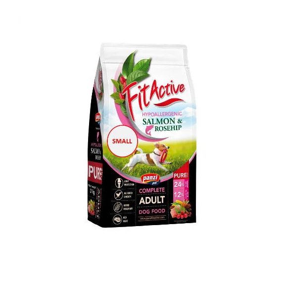 FitActive PURE SMALL 3kg Hypoallergenic SALMON-ROSEHIP