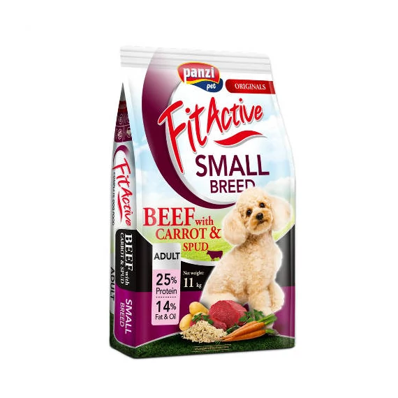 FitActive ORIGINALS SMALL BREED 11kg REGULAR Beef With Carrots And Spud