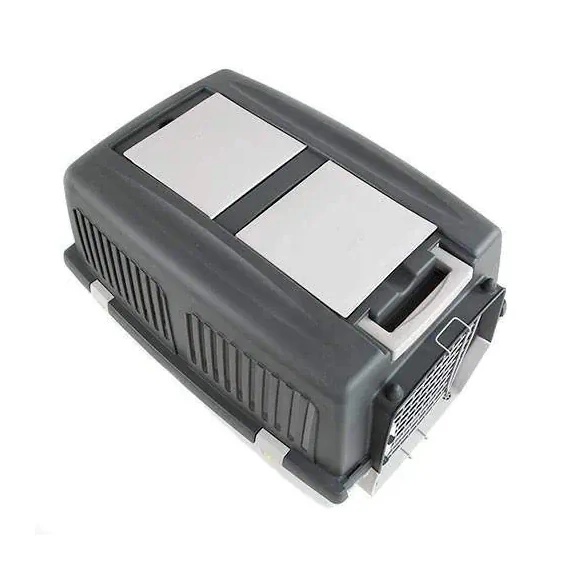 Trixie Gulliver IATA Transport Box - szállítóbox (szürke) kutyák részére (73x75x104cm) L