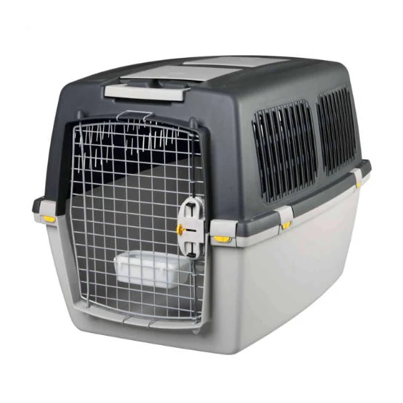 Trixie Gulliver Transport Box - Szállítóbox (szürke) IATA (64x64x92cm) Max:38kg-ig
