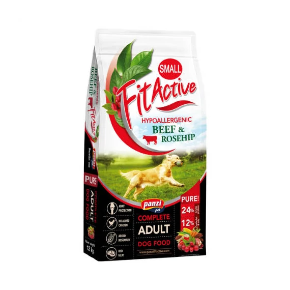 FitActive PURE SMALL 12kg Hypoallergenic BEEF-ROSEHIP