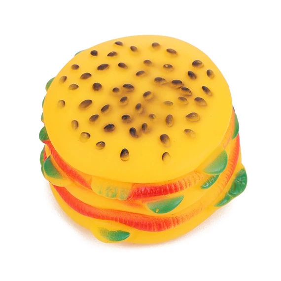 PetOasis Sípoló Gumi Hamburger Kistestű