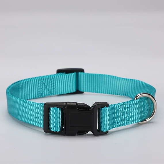 Petoasis állítható textil nyakörv XS (1.0*20-30cm ) világoskék