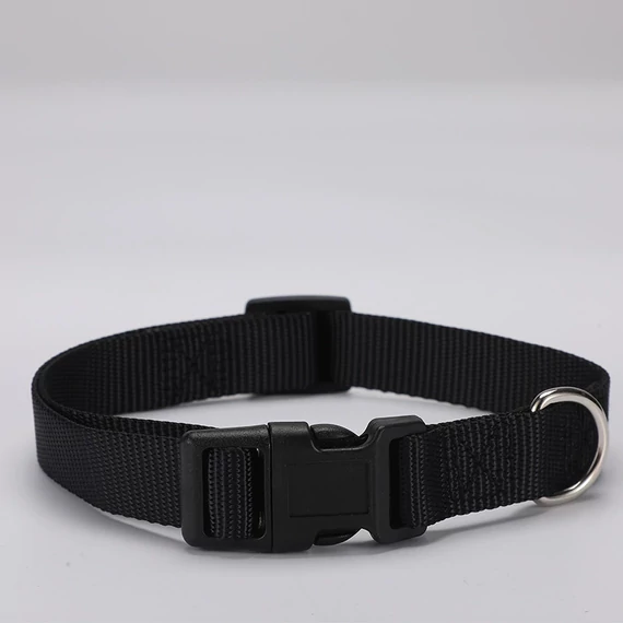 Petoasis állítható textil nyakörv XS (1.0*20-30cm ) fekete