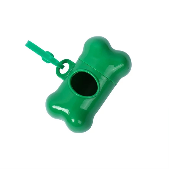 PetOasis Ürüléktartó – Zacskóadagoló Karabínerrel, Zöld Színben